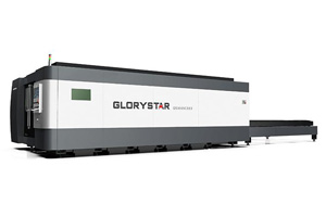 GS-CE Fiber Laser Cutting Machine with Shuttle Platform